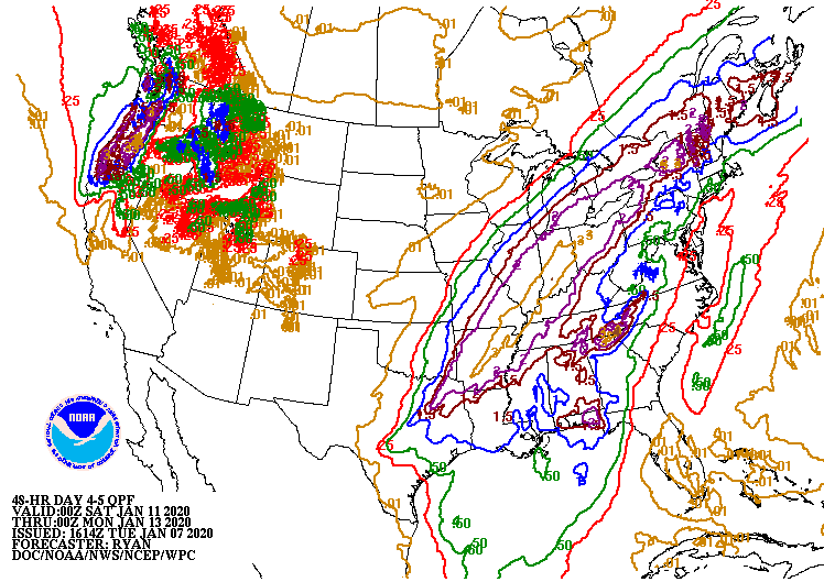 48 Hour Day 4-5 Quantitative Precipitation Forecast